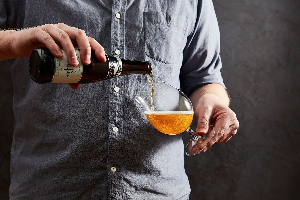 Servicio de la cerveza