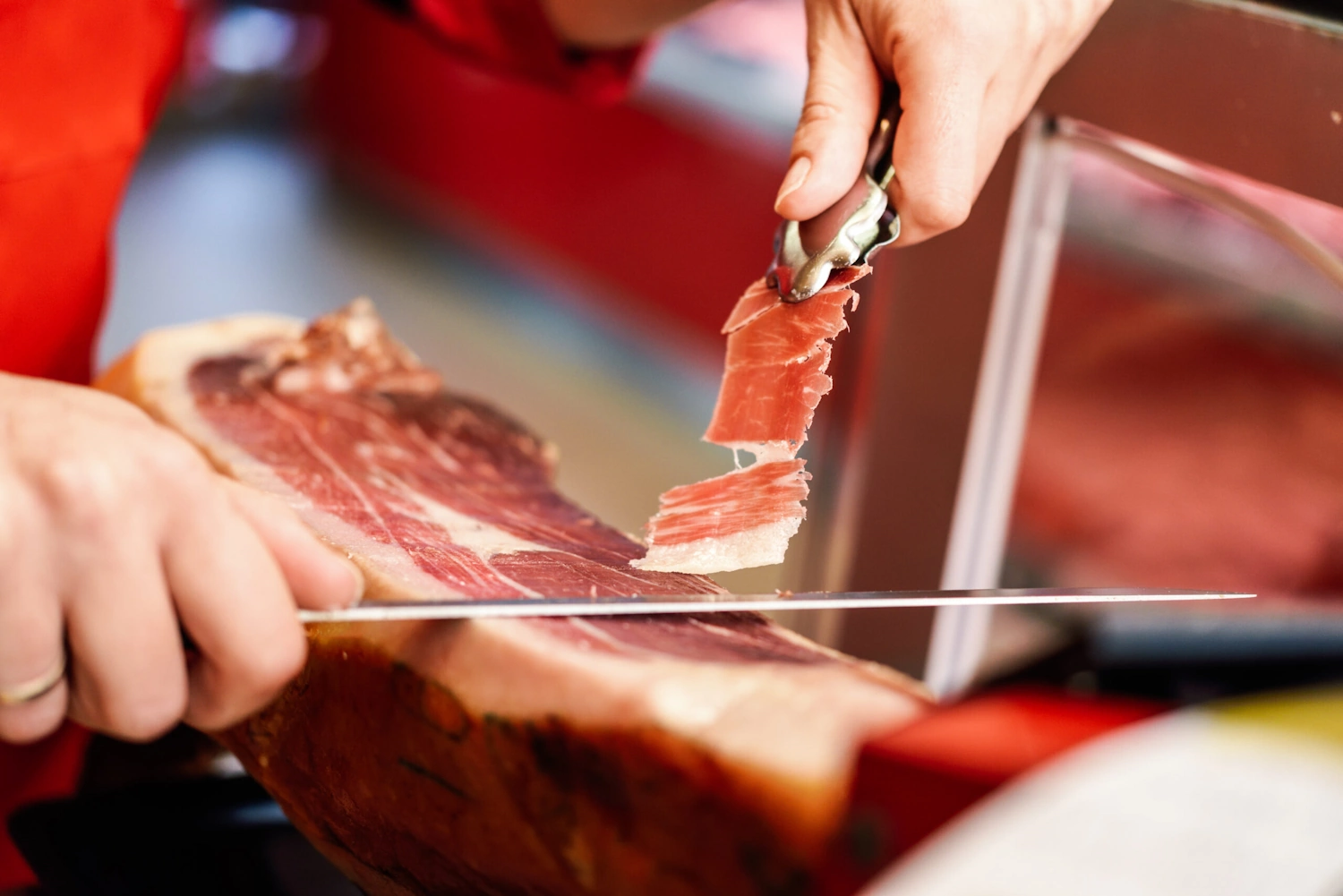 Taller de corte de jamón