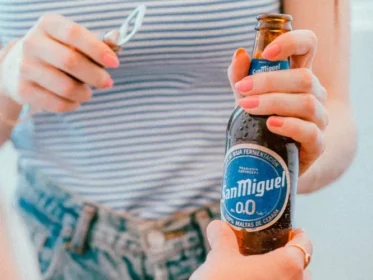 San Miguel 0'0 Tostada