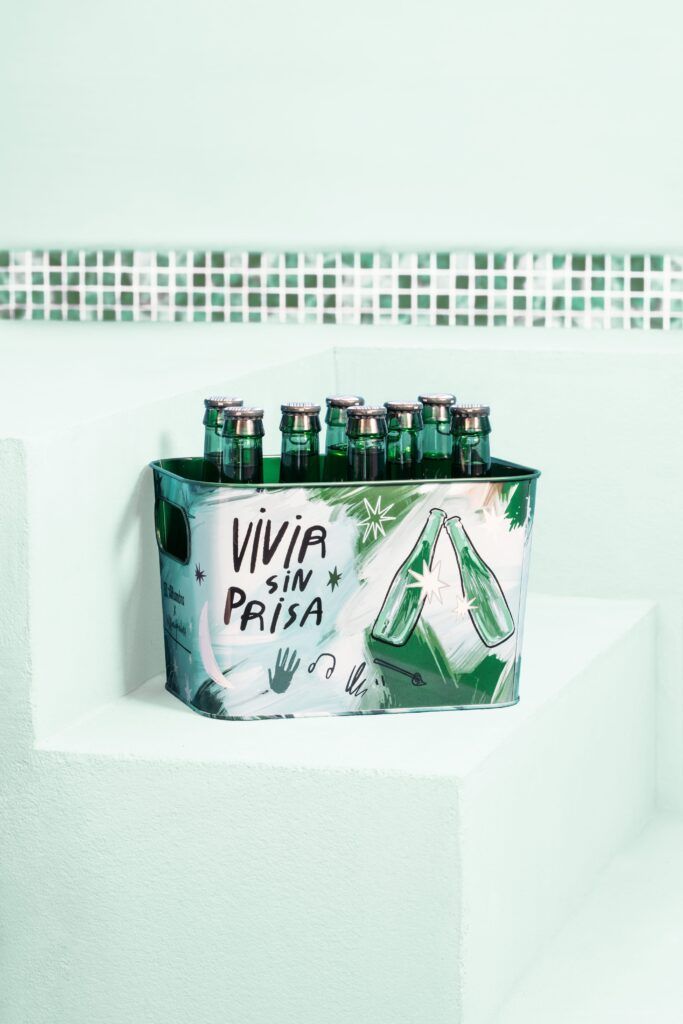 Cervezas Alhambra y Viviana Grandona