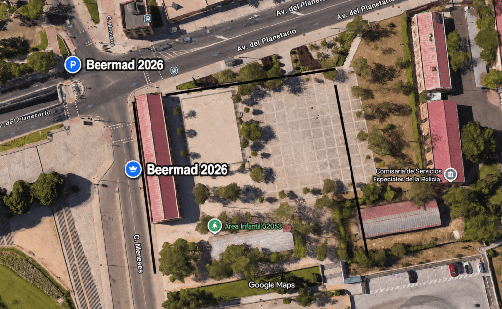 Mapa Beermad 2026