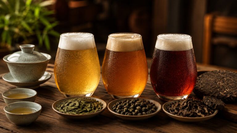 Cerveza con té